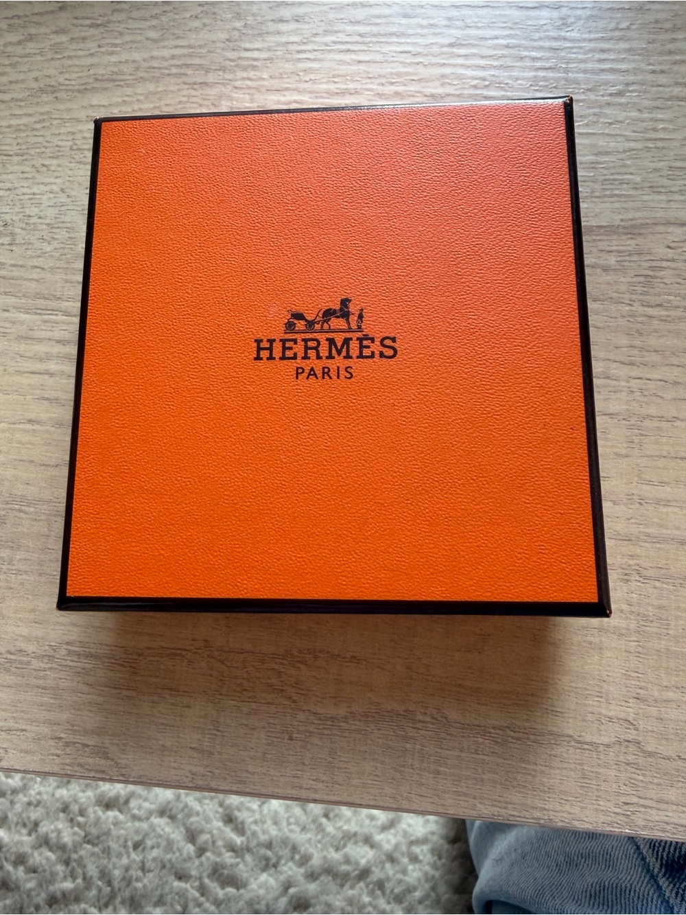 Hermes White Enamel and Silver Clic H Bracelet - Picture 4 of 8